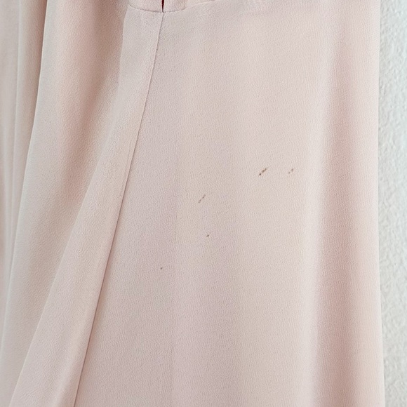 Lulus Here's to Us Blush Pink High-Low Wrap Dress‎ Size Large - Picture 12 of 16